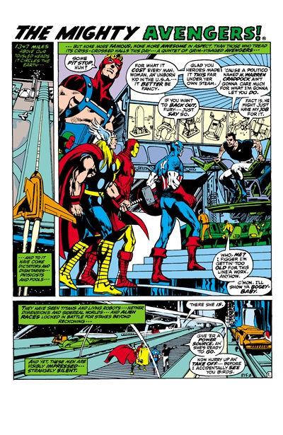 Page #1 from Avengers, The (1963 series) #96
