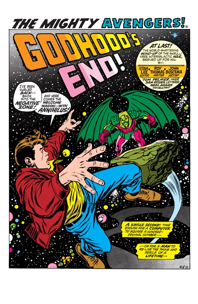 Page #1 from Avengers, The (1963 series) #97