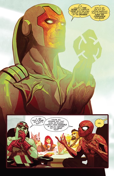 Page #1 from Avengers (2017 series) #5