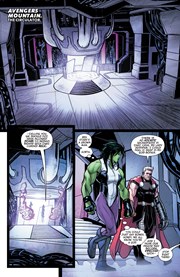 Page #1 from Avengers (2018 series) #23