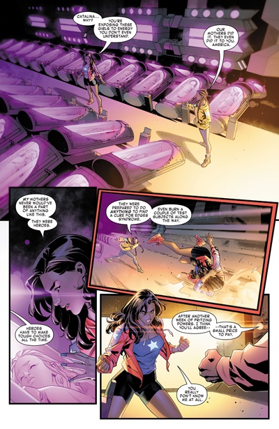 Page #1 from America Chavez: Made In The USA (2021 series) #4