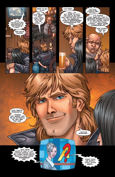 Page #4 from Avengers: Earth