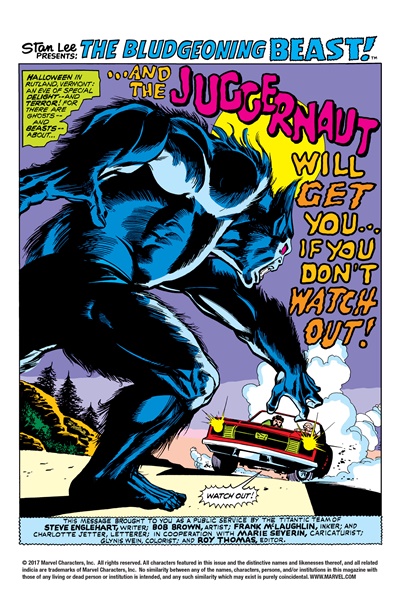 Page #1 from Amazing Adventures (1970 series) #16