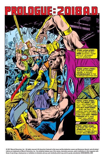 Page #1 from Amazing Adventures (1970 series) #18