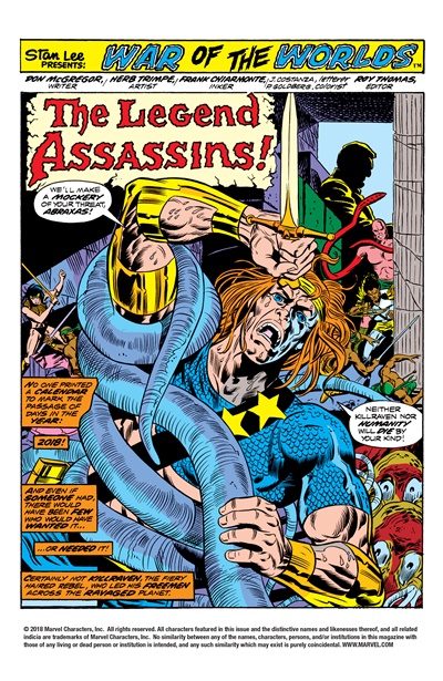 Page #1 from Amazing Adventures (1970 series) #23
