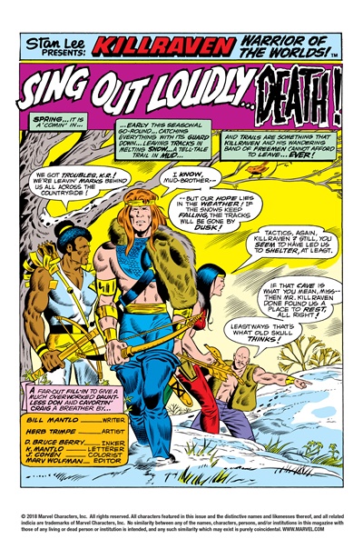 Page #1 from Amazing Adventures (1970 series) #33
