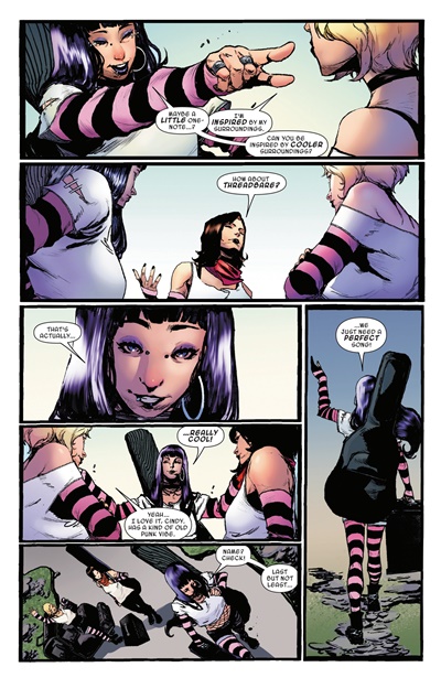 Page #4 from All-New Spider-Gwen: Ghost-Spider (2025 series) #6