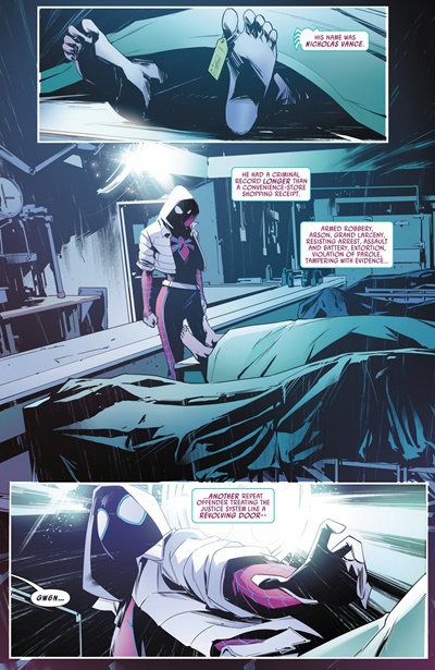 Page #1 from All-New Spider-Gwen: Ghost-Spider (2025 series) #8