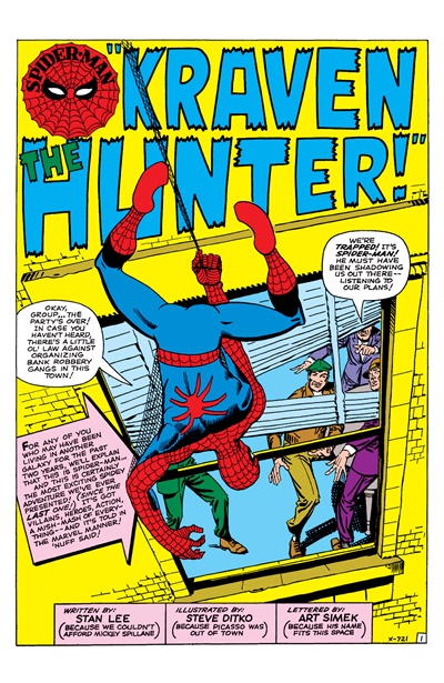 Page #1 from Amazing Spider-Man, The (1963 series) #15