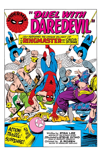 Page #1 from Amazing Spider-Man, The (1963 series) #16