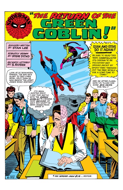 Page #1 from Amazing Spider-Man, The (1963 series) #17