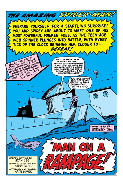 Page #1 from Amazing Spider-Man, The (1963 series) #32