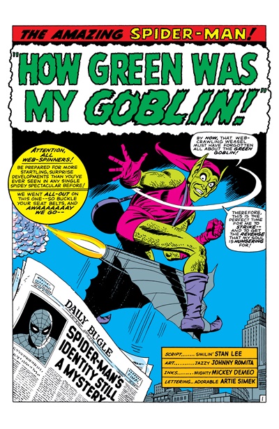 Page #1 from Amazing Spider-Man, The (1963 series) #39