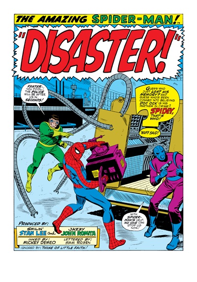 Page #1 from Amazing Spider-Man, The (1963 series) #56