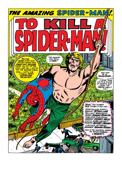 Page #1 from Amazing Spider-Man, The (1963 series) #58