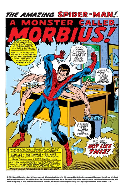 Page #1 from Amazing Spider-Man, The (1963 series) #101