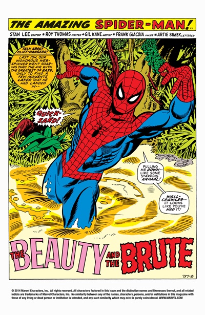 Page #1 from Amazing Spider-Man, The (1963 series) #104