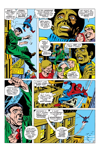 Page #6 from Amazing Spider-Man, The (1963 series) #105