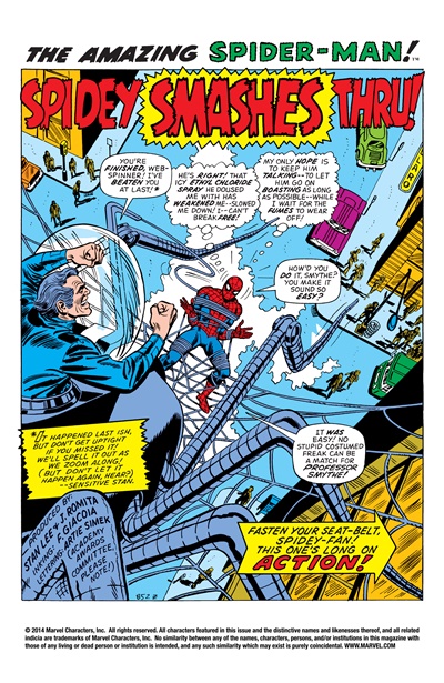Page #1 from Amazing Spider-Man, The (1963 series) #107