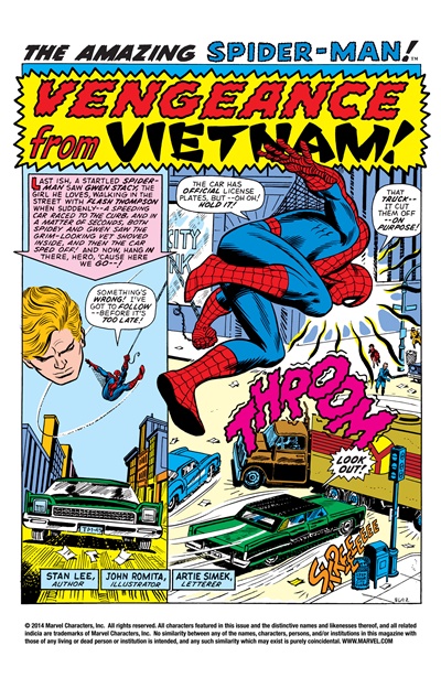 Page #1 from Amazing Spider-Man, The (1963 series) #108