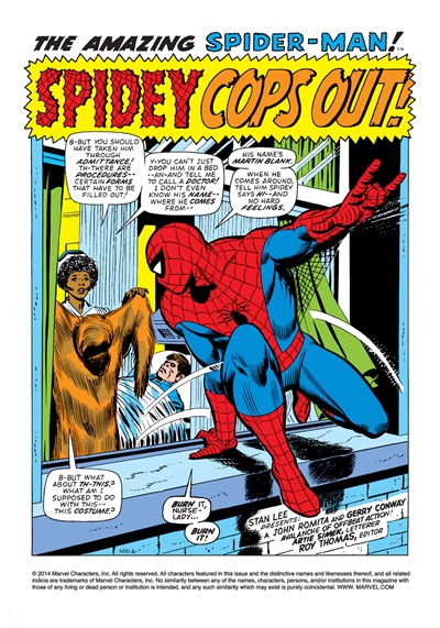 Page #1 from Amazing Spider-Man, The (1963 series) #112