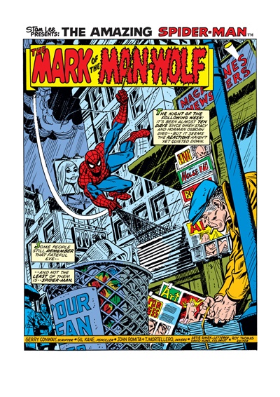 Page #1 from Amazing Spider-Man, The (1963 series) #124