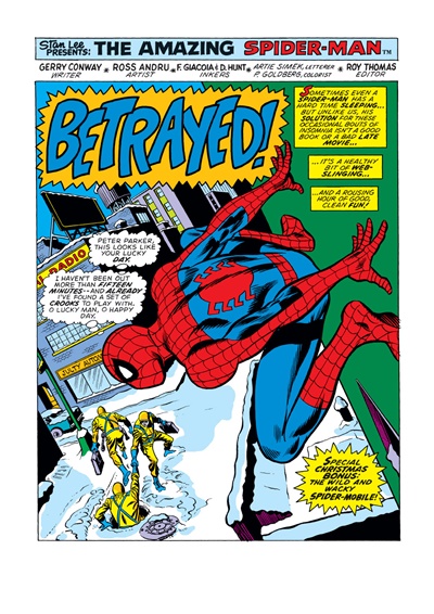 Page #1 from Amazing Spider-Man, The (1963 series) #130