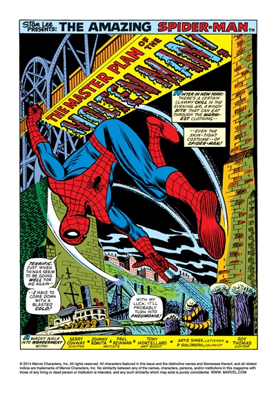 Page #1 from Amazing Spider-Man, The (1963 series) #132