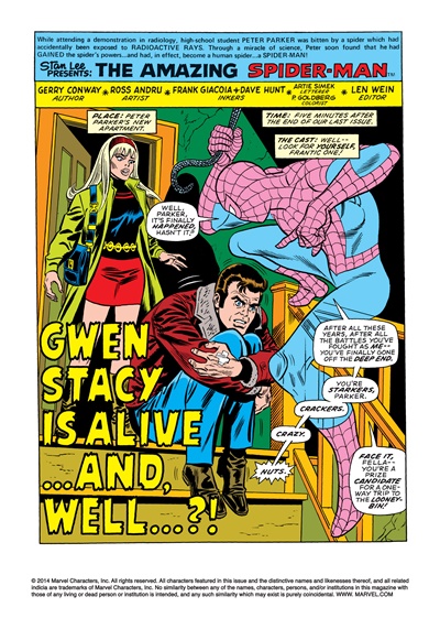 Page #1 from Amazing Spider-Man, The (1963 series) #145
