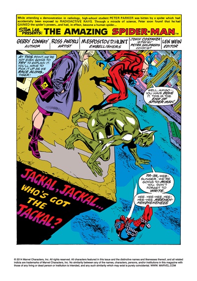 Page #1 from Amazing Spider-Man, The (1963 series) #148