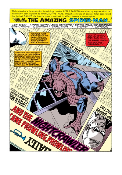 Page #1 from Amazing Spider-Man, The (1963 series) #161