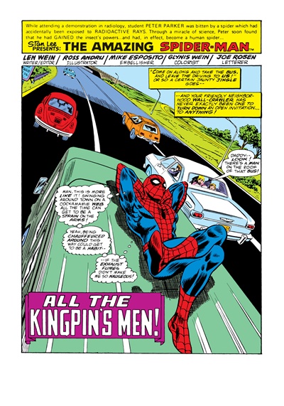 Page #1 from Amazing Spider-Man, The (1963 series) #163