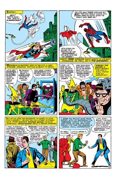 Page #3 from Amazing Spider-Man Annual, The (1964 series) #1