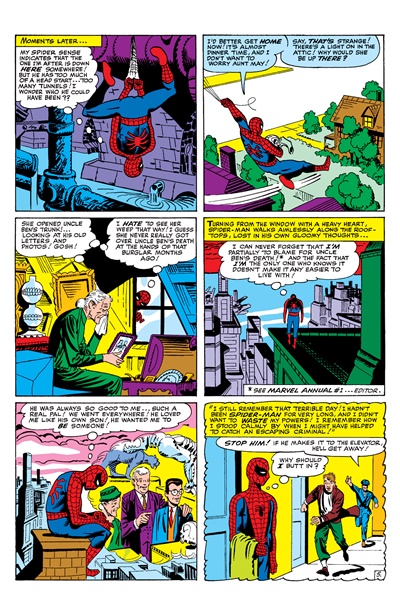 Page #5 from Amazing Spider-Man Annual, The (1964 series) #1