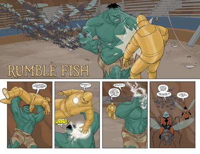 Page #2 from Avengers: The Origin (2010 series) #4