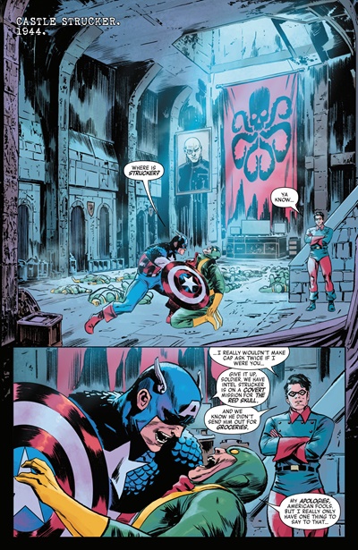 Page #2 from Alien vs. Captain America (2026 series) #1