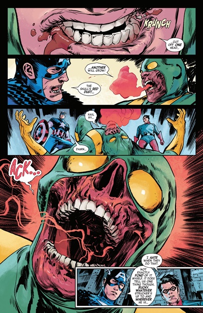 Page #3 from Alien vs. Captain America (2026 series) #1