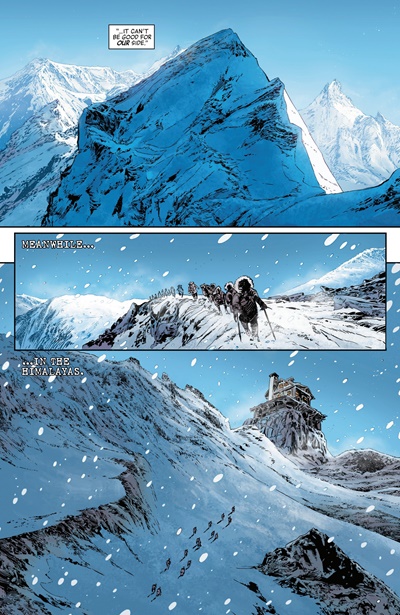 Page #4 from Alien vs. Captain America (2026 series) #1