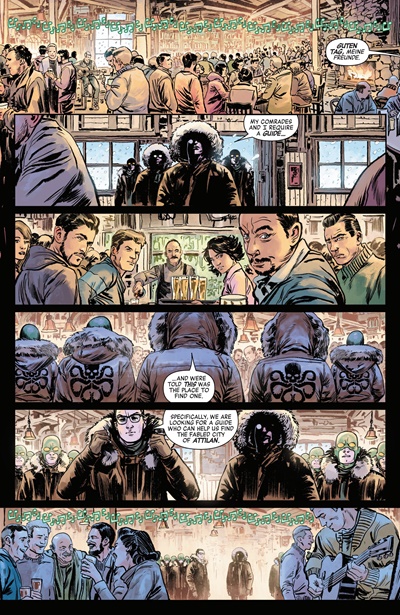 Page #5 from Alien vs. Captain America (2026 series) #1