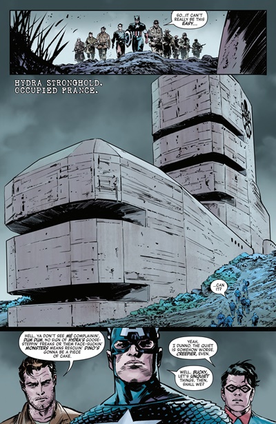 Page #1 from Alien vs. Captain America (2026 series) #2