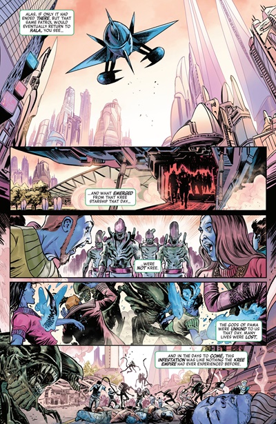 Page #4 from Alien vs. Captain America (2026 series) #3