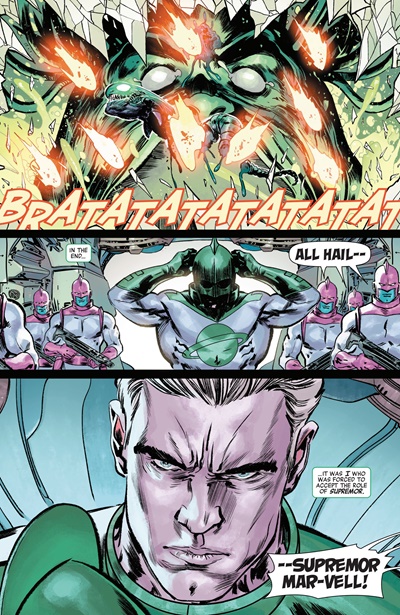 Page #6 from Alien vs. Captain America (2026 series) #3