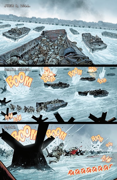 Page #1 from Alien vs. Captain America (2026 series) #4