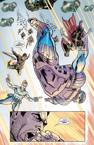 Page #4 from Alien vs. Captain America (2026 series) #4
