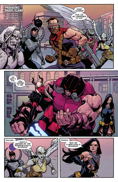 Page #1 from Amazing X-Men (2025 series) #2