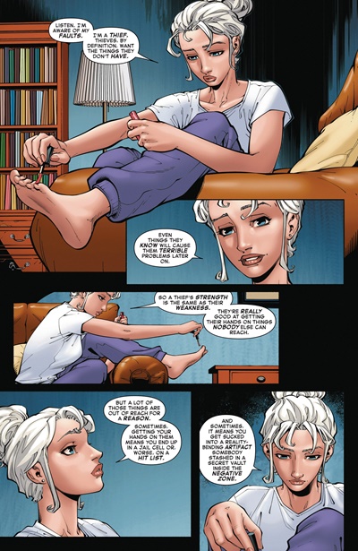 Page #1 from Black Cat (2025 series) #9