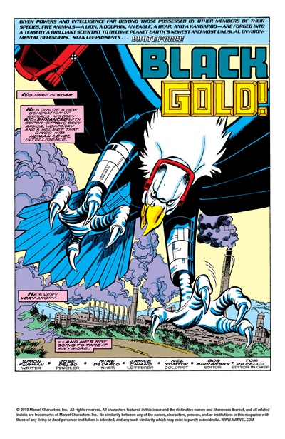 Page #1 from Brute Force (1990 series) #2