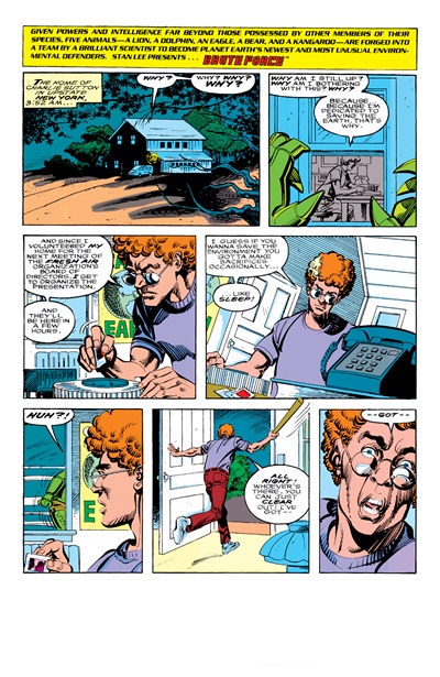 Page #1 from Brute Force (1990 series) #3