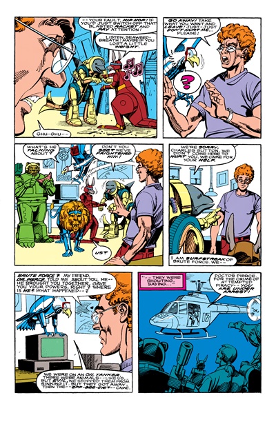 Page #4 from Brute Force (1990 series) #3