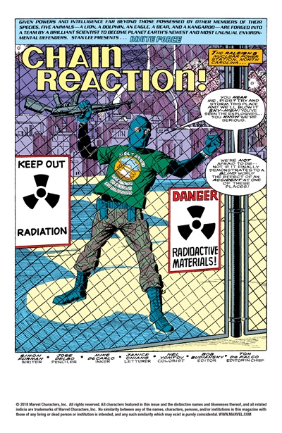 Page #1 from Brute Force (1990 series) #4